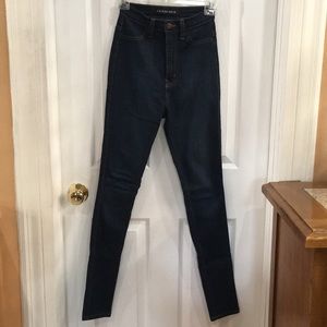 Dark wash fashion nova jeans